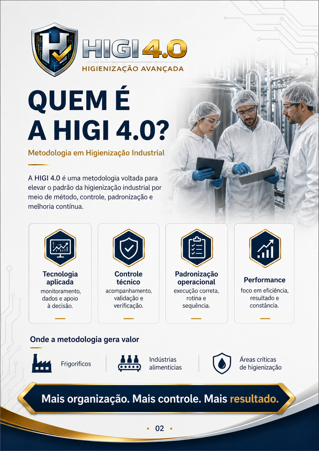 Portfólio Comercial HIGI4.0 - Quem é a HIGI4.0